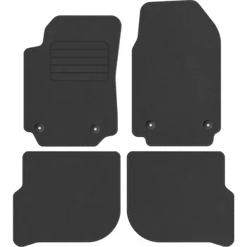 autokoberec Kobercové rohože Edecor velurové 4 ks