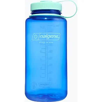 Láhev Cestovní láhev Nalgene Wide Mouth Sustain 1000 ml chrpa