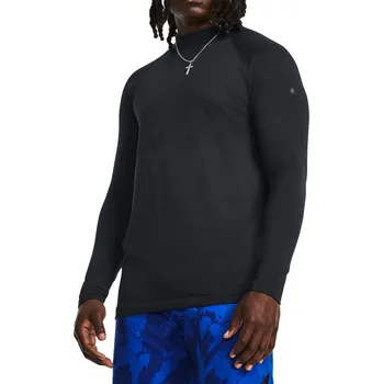 Pánské tričko Triko s dlouhým rukávem Under Armour CG Rush Seamless Mock Sweatshirt 1379283-001 Velikost S