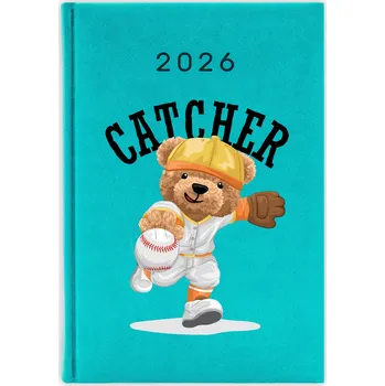 Kalendář Knižní kalendář 2026 A5 modrý