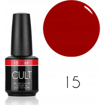 Přípravek na nehty CULT Colour Gel / Hybridní lak 15 ml UV/LED Effect 15