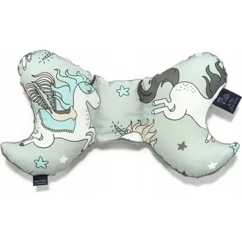 Polštář Protišokový Polštář La Millou s motýlem, zelený