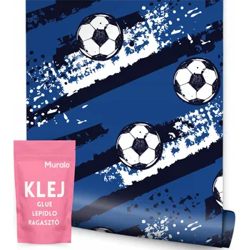 Fototapeta Tapeta pro teenagery Fotbalový míč Pásky Grunge Dekor