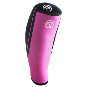 Fotbalový chránič Chrániče Rehband RX Shin/Calf Sleeve 5mm 106312-040533-pinkblack Velikost XL