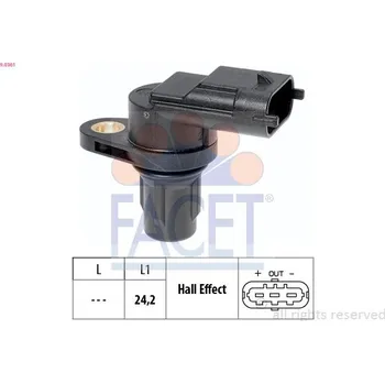 Kliková hřídel Generátor impulsů, klikový hřídel FACET 9.0361