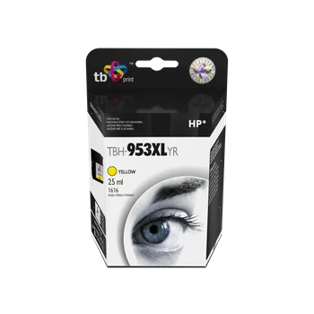 Ink. kazeta TB kompat. s HP OJ 8710, Yellow, ref