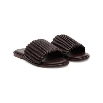 Dámské pantofle Bronx Nazouváky Delan-Y 85046-D Hnědá 36