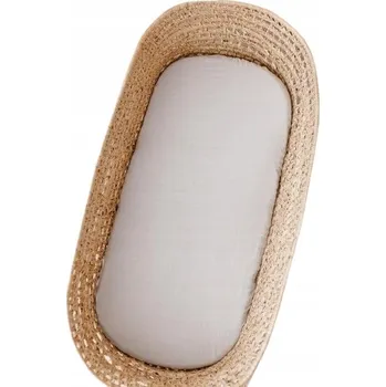 Prostěradlo Prostěradlo Mušelínové Do Gondoly Na Gumičku | Šedé