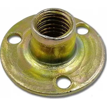 Pouzdro se závitem, žlutý zinek, M10x30