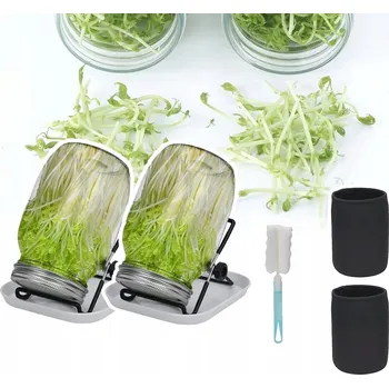 Sklenice Sada 2 sklenic na NAKLIČOVACÍ NÁDOBA , SKLO ml