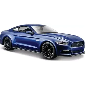 autíčko Maisto Ford Mustang GT 2015 modrá (101231508BU)