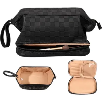Kosmetická taška Dámská Kosmetická Taška Velká Kapacita Elegantní Cestovní Organizér na Kosmetiku