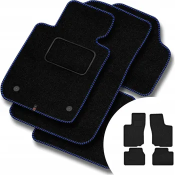 autokoberec Velurové autokoberce Motos 4 ks