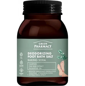 Koupelová kosmetika Deodorizační sůl do koupele nohou Green Pharmacy 400 g