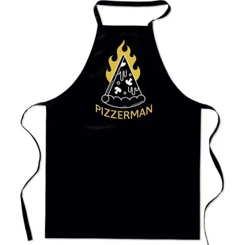 Obraz ZÁSTĚRA S POTISKEM kuchyňská PIZZERMAN PIZZA pánská pro Tátu Otce dárek
