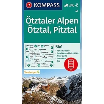 Ötztaler Alpen 43 NKOM 1:50T MARCO POLO