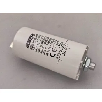 Kondenzátor 10uF/400V motorový kondenzátor MAB MKP 35x68mm