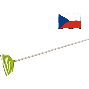 Hrábě Hrábě plastové švédské s násadou | 1400 mm