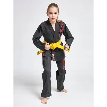 Kimono FIRUZ Kimono pro Jiu-Jitsu, Černé, 100% Bavlna