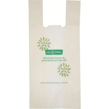 Nákupní taška Taška - 40 ks v balení z odbouratelného plastu česká