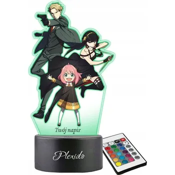 Lampička Plexido vícebarevná Noční lampa