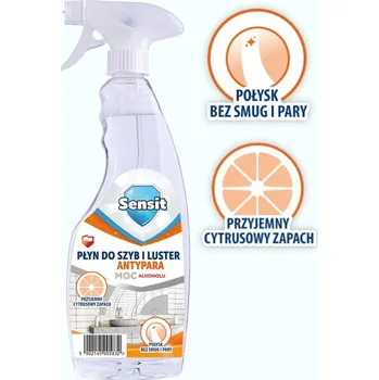 Sensit čistič na okna a zrcadla 0,5l