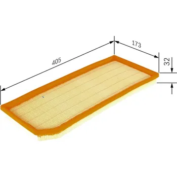 Vzduchový filtr Vzduchový filtr BOSCH F 026 400 178