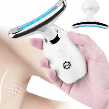 Masážní přístroj MASÁŽNÍ PŘÍSTROJ MASÁŽNÍ PŘÍSTROJ NA OBLIČEJ A KRK S ULTRAZVUKEM EMS LIFTING PRO ZPEVNĚNÍ