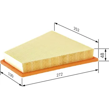 Vzduchový filtr Vzduchový filtr BOSCH F 026 400 149