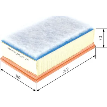 Vzduchový filtr Vzduchový filtr BOSCH F 026 400 150