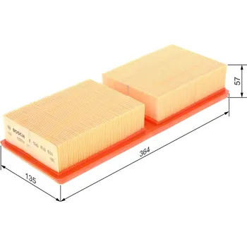 Vzduchový filtr Vzduchový filtr BOSCH F 026 400 631