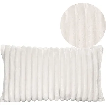 Polštář Dekorativní Polštář do obývacího pokoje Polštář SOFTLY 50x30cm měkký béžový