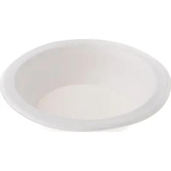 Jednorázové nádobí Miska z cukrové třtiny eko 450ml 50 Ks