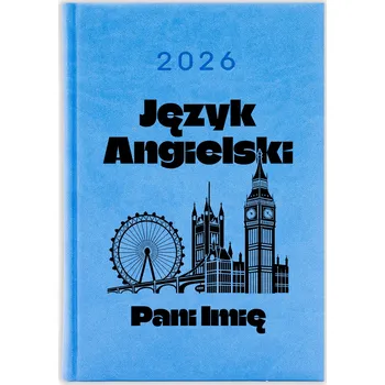 Kalendář Knižkový kalendář 2026 A5 FunnyCase modrý