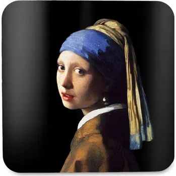 Podtácek Podložka pod hrnek Dívka s perlou Jan Vermeer