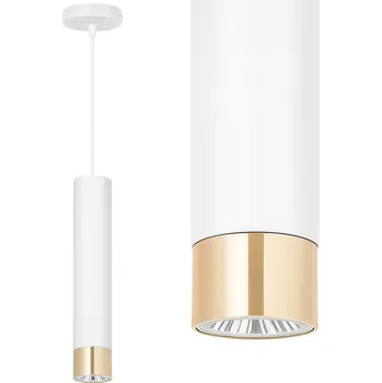 Moderní stropní svítidlo LED závěsné, bílé, 1xE27 LEDLUX