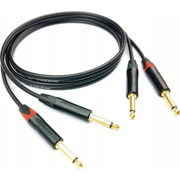 Audio kabel Kabel LGJ Group 2x jack 6,3 mm mono, 10 m