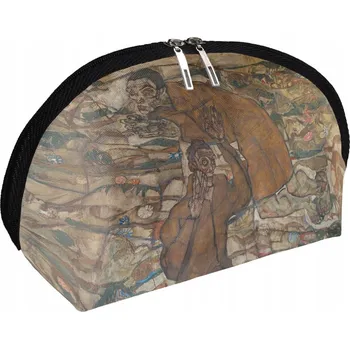 Dámské oblečení Kosmetická taštička Szyjemy sztukę S uměleckým designem, vícebarevná