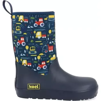 Chlapecké holínky Barefoot holinky Koel neopren tractor blue 30