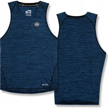 Pánské tričko Tréninkové tričko bez rukávů Pitbull 3XL modré