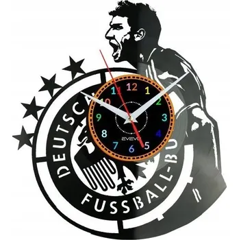 Hodiny THOMAS MÜLLER NĚMECKO NÁSTĚNNÉ HODINY DEKORATIVNÍ MODERNÍ VINYLOVÁ DESKA W