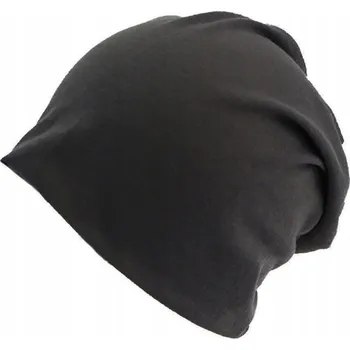 Čepice Alessio zimní čepice beanie šedá, univerzální velikost