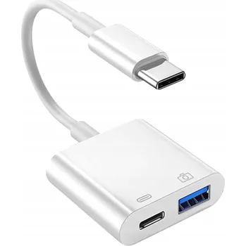 Datový kabel ADAPTÉR KABEL OTG USB-C - USB-A USB-C NABÍJENÍ