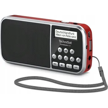 Zabezpečení domácnosti Technisat TechniRadio RDR red, inclu. adapter