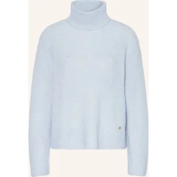 Dámský svetr Mos Mosh Dámský Svetr S Rolákem Aidy S Alpakou, tmavě modrá, 36