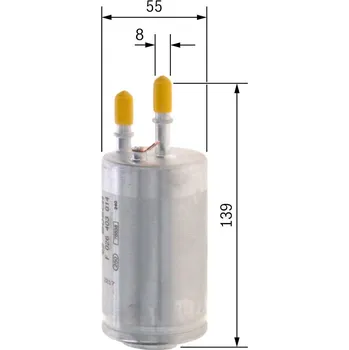 Palivový filtr Palivový filtr BOSCH F 026 403 014