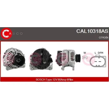 Alternátor Generátor CASCO CAL10318AS