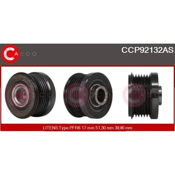 Řemenice, generátor CASCO CCP92132AS