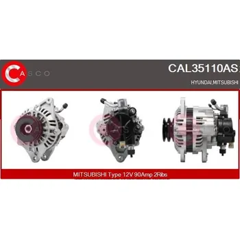 Alternátor Generátor CASCO CAL35110AS