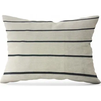 Polštář Povlak na polštář Pruh šedý 70x90 cm